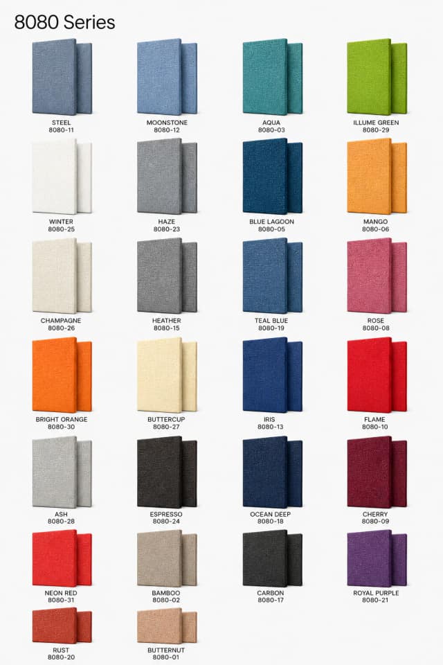 Soothe™ Bass Traps 8080 Series fabric chart thumbnail
