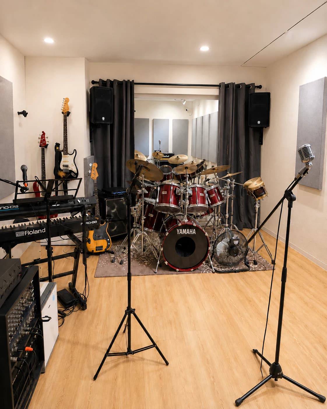 Flexi acoustic panel in use 3